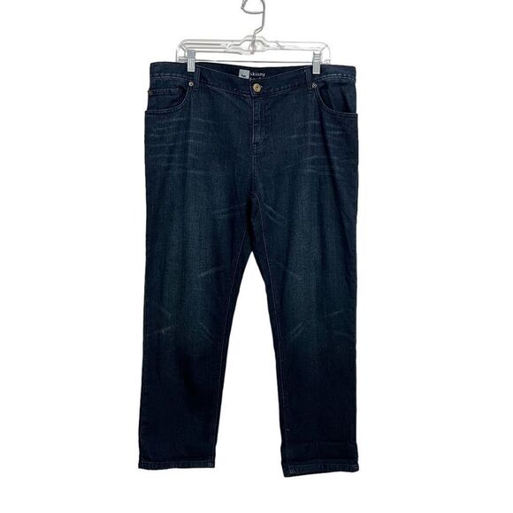 SALE!! Mossimo Skinny Boyfriend Dark Wash Jeans Size 14 - Picture 1 of 7